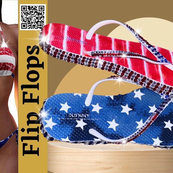 Flip Flops, Women Sandals, Girls Sandals, Ladies Shoes, Independence Day, Labor - Picture 9 of 16